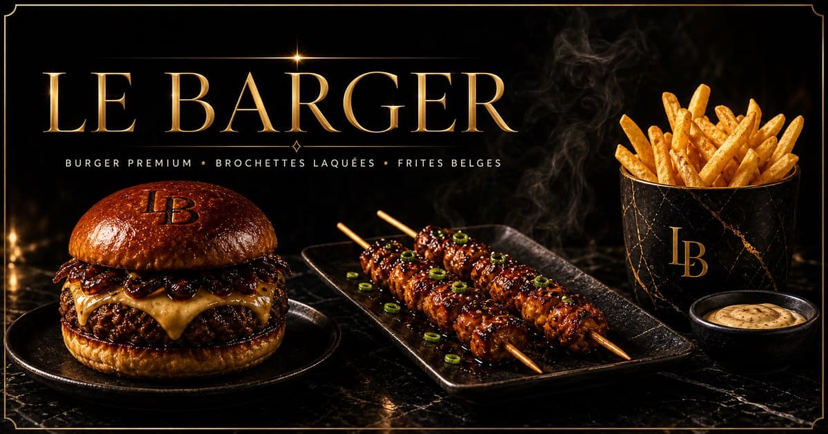 Le Barger visual identity and product